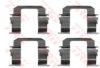 TRW PFK390 Accessory Kit, disc brake pads